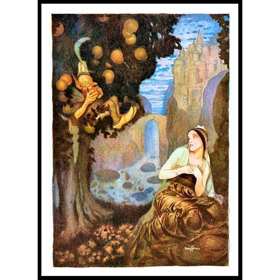 The Yellow Dwarf Gustaf Tenggren 1923, A New Print Of a Childrens Book