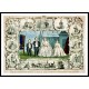 Circus Genl Tom Thumb And Wife 1863, A New Print Of a Vintage Circus Ad