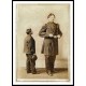 Circus Giant Man And Average Man 1800s, A New Print Of a Vintage Circus Ad