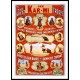 Circus Karmi Troupe, A New Print Of a Vintage Circus Ad