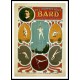 Circus Marvellous Bard, A New Print Of a Vintage Circus Ad