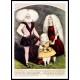 Circus The Wonderful Albino Family, A New Print Of a Vintage Circus Ad