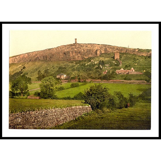 Ambergate Crich Stand Derbyshire England, A New Print Of an English Photochrom Image