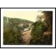 Ambergate railway bridge over River Derwent Derbyshire England, A New Print Of an English Photochrom Image