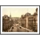 Bath High Street England, A New Print Of an English Photochrom Image