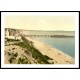 Bournemouth From the West Cliff England, A New Print Of an English Photochrom Image