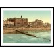 Brighton From the pier England II, A New Print Of an English Photochrom Image