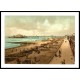 Brighton The Pier from the east England, A New Print Of an English Photochrom Image