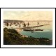 Brixham Breakwater England, A New Print Of an English Photochrom Image