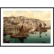 Brixham England II, A New Print Of an English Photochrom Image