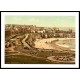 Broadstairs From the gardens England, A New Print Of an English Photochrom Image