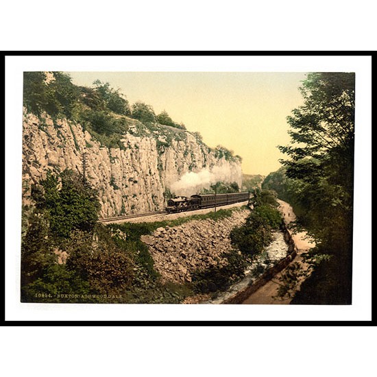 Buxton Ashwood Dale Derbyshire England, A New Print Of an English Photochrom Image