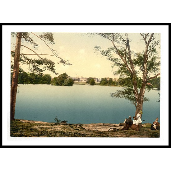 Camberley Sandhurst Royal Military College England, A New Print Of an English Photochrom Image