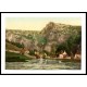 Cheddar Cliffs II England, A New Print Of an English Photochrom Image