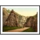 Cheddar Cliffs III England, A New Print Of an English Photochrom Image