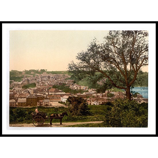 Chepstow General view I England, A New Print Of an English Photochrom Image