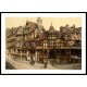 Chester The Cross and Rows England, A New Print Of an English Photochrom Image