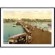 Clacton on Sea From the pier England, A New Print Of an English Photochrom Image