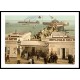 Clacton on Sea The pier England, A New Print Of an English Photochrom Image