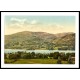 Coniston Lake District England, A New Print Of an English Photochrom Image