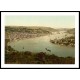 Dartmouth General view England, A New Print Of an English Photochrom Image