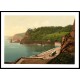 Dawlish Bathing cove England, A New Print Of an English Photochrom Image