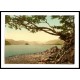 Derwentwater Keswick from Friars Crag Lake District England, A New Print Of an English Photochrom Image