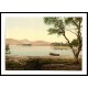 Derwentwater Scarfclose Bay Lake District England, A New Print Of an English Photochrom Image