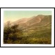 Derwentwater Skiddaw from Latrigg Lake District England, A New Print Of an English Photochrom Image