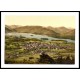 Derwentwater and Keswick Lake District England, A New Print Of an English Photochrom Image