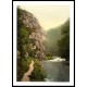 Dovedale Lion Rock Derbyshire England, A New Print Of an English Photochrom Image