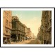 Exeter High Street England, A New Print Of an English Photochrom Image