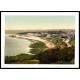 Falmouth The beach Cornwall England, A New Print Of an English Photochrom Image Falmouth The beach Cornwall England, A New Print Of an English Photochrom Image