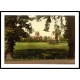 Hereford Cathedral from Castle Green England, A New Print Of an English Photochrom Image Hereford Cathedral from Castle Green England, A New Print Of an English Photochrom Image