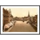 Hereford High Tower ie High Town England, A New Print Of an English Photochrom Image Hereford High Tower ie High Town England, A New Print Of an English Photochrom Image