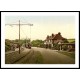 Isle of Man Groudle Glen Hotel and tram station England, A New Print Of an English Photochrom Image