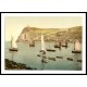 Isle of Man Port Erin Bradda Head England, A New Print Of an English Photochrom Image Isle of Man Port Erin Bradda Head England, A New Print Of an English Photochrom Image