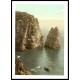 Isle of Man Port St Mary Sugar Loaf Rock England, A New Print Of an English Photochrom Image Isle of Man Port St Mary Sugar Loaf Rock England, A New Print Of an English Photochrom Image