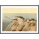 Isle of Wight The Needles II England, A New Print Of an English Photochrom Image