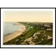 Isle of Wight Totland Bay England, A New Print Of an English Photochrom Image