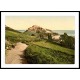 Jersey Mont Orgueil Castle Channel Island England, A New Print Of an English Photochrom Image