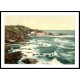 Lizard Point Cornwall England, A New Print Of an English Photochrom Image Lizard Point Cornwall England, A New Print Of an English Photochrom Image