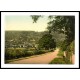 Llandogo on the Wye From Bigswear Road England, A New Print Of an English Photochrom Image