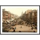 London Cheapside England, A New Print Of an English Photochrom Image