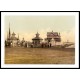 Lowestoft Entrance to jetty England, A New Print Of an English Photochrom Image