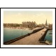 Lowestoft Royal Hotel from pier England, A New Print Of an English Photochrom Image