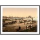 Lowestoft The pier England, A New Print Of an English Photochrom Image