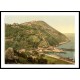 Lynton and Lynmouth General view England, A New Print Of an English Photochrom Image