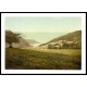 Lynton and Lynmouth Lee Abbey England, A New Print Of an English Photochrom Image