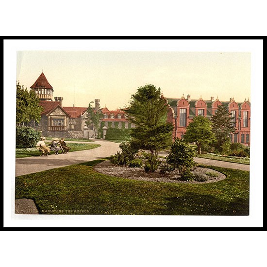 Maidstone The museum England, A New Print Of an English Photochrom Image